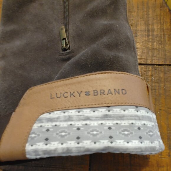 Lucky Brand suede boots  11 - Picture 5 of 7